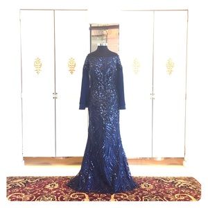 Intricate Cameron Blake by Mon Cheri Evening Gown